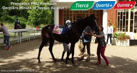 tuyaux turf prono quinté du jour.